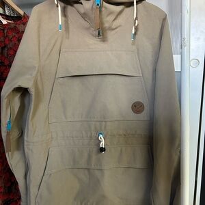 Men's Tan Raincoat